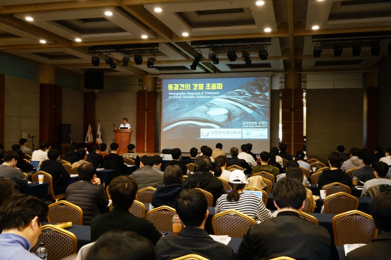 한의영상학회 / 초음파 도침 치료법을 발표하고 왔습니다