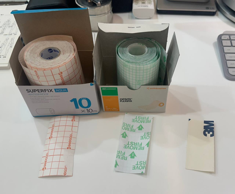 초음파 프로브 커버 붙이는 방법 / 옵사이트 플렉시픽스 (OPSITE FLEXFIX)