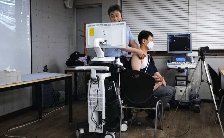 대한한의영상학회, 경혈 초음파 실습강좌 개최